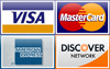 VISA, MasterCard, and American Express Accepted