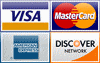 VISA, MasterCard, and American Express Accepted