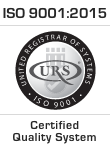 ISO 9001:2008 Certified Quality System